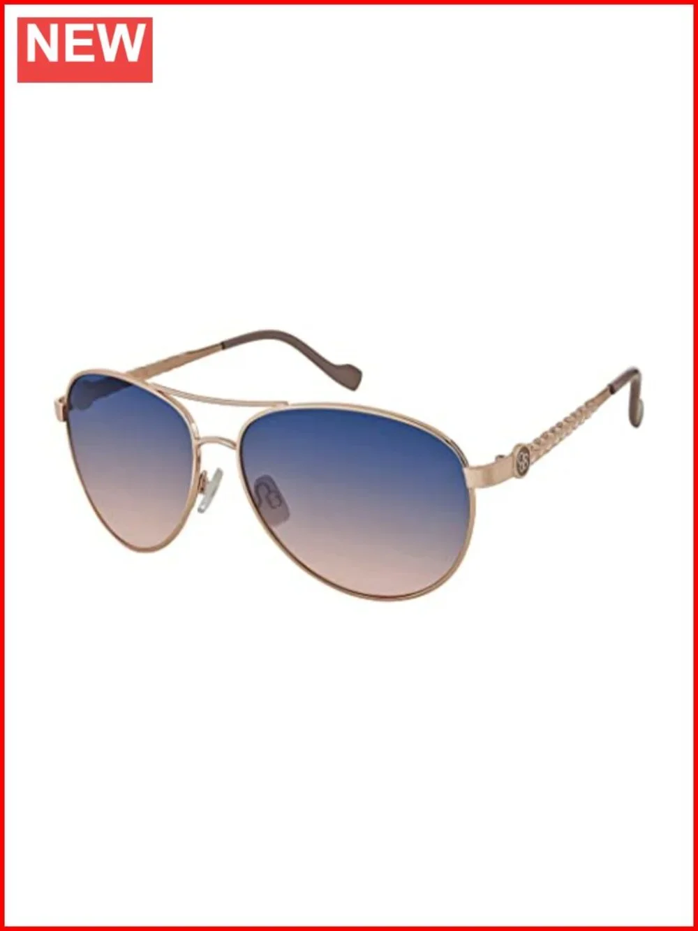 Elegant Aviator Pilot Sunglasses UV400 Protection